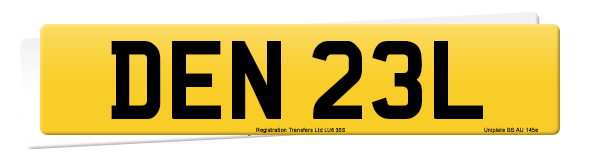 Registration number DEN 23L